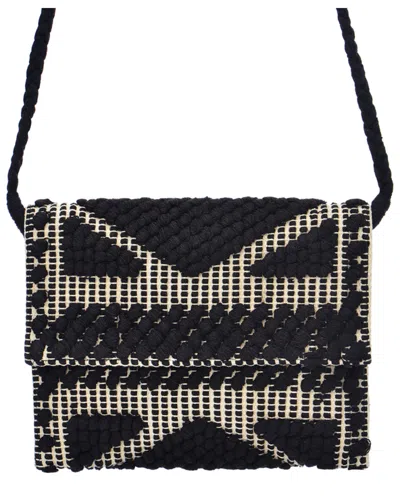 Guadalupe Arrecife Clutch In Black