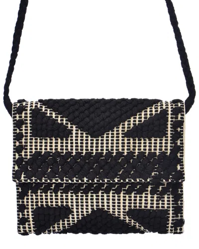 Guadalupe Arrecife Clutch In Black