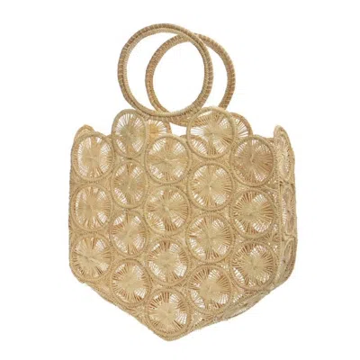 Guadalupe Design Alamo Basket In Natural