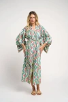 Guadalupe Design Anisa Ikat Kimono In Multi
