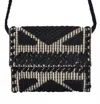 Guadalupe Design Arrecife Clutch In Black