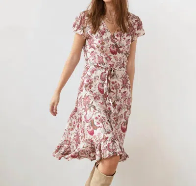 Guadalupe Design Astrid Multi Floral Dress In Trovata