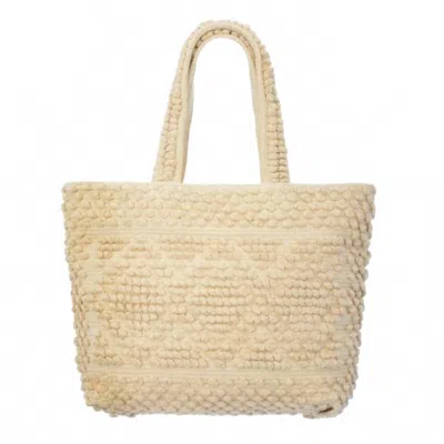 Guadalupe Design Canaria Tote Bag In Off White