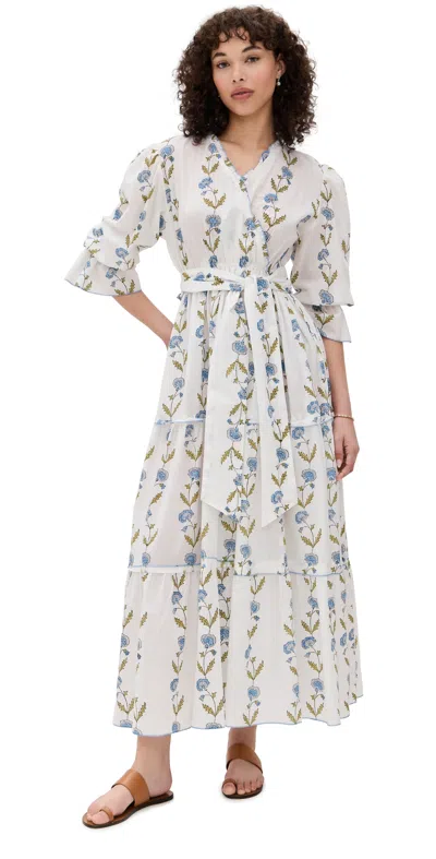 Guadalupe Design Delailah Dress Blue