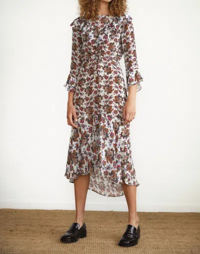 Guadalupe Design Fey Garden Dress In Floral Multicolor