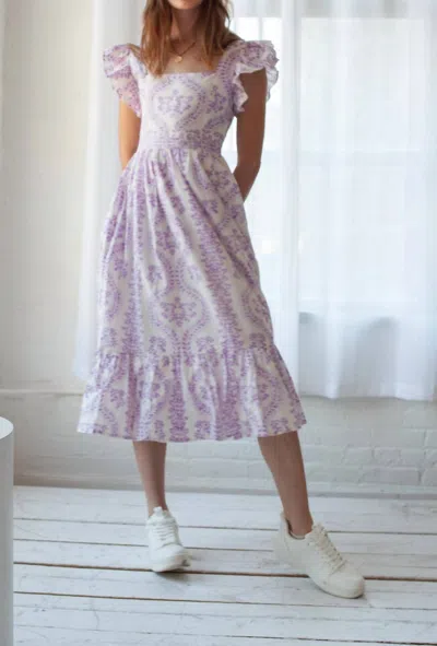 Guadalupe Design Gianna Dress In Purple