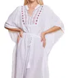 Guadalupe Design Gracie Long Kaftan In White