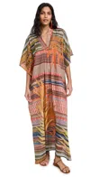 Guadalupe Design Imani Kaftan Multi In Multi