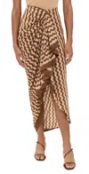 Guadalupe Design Kenya Pareo Skirt Multi In Multi