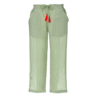 Guadalupe Design Kid's Misha Pants In Green