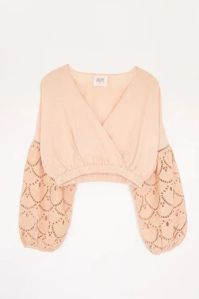 Guadalupe Design Leyenda Cross Blouse In Multi