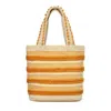 Guadalupe Design Malta Tote Bag In Mustard