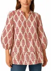 Guadalupe Design Matilda Blouse In Red