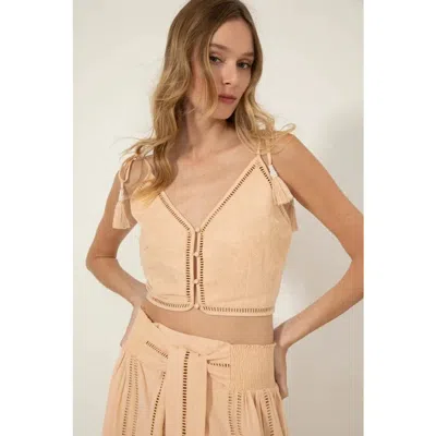 Guadalupe Design Moroti Top In Neutral