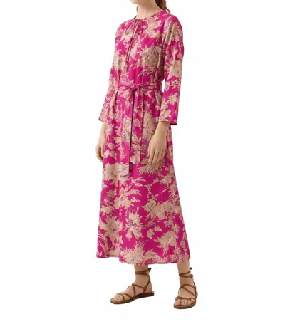 Guadalupe Design Nora Tassel Dress In Fuchsia In Pink