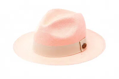 Guadalupe Design Pink Panama Hat
