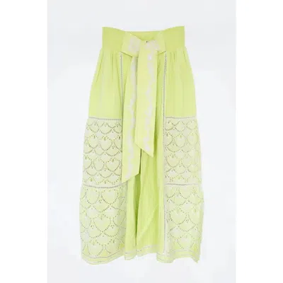 Guadalupe Design Regina Pants In Green