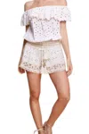 Guadalupe Design Sierra Shorts In White