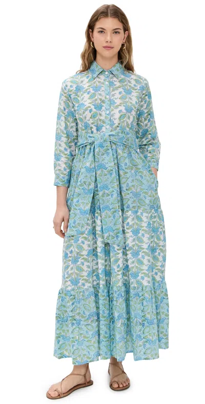 Guadalupe Design Sonnia Dress Blue