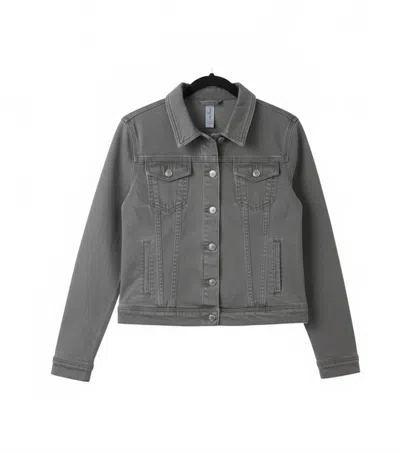 Guadalupe Design Women's Denim Jacket In Gray