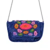 Guadalupe Design Women's Lucky Eye Party Bag In Blue In Blue