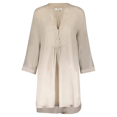 Guadalupe Design Women's Poppy Shirt Dress In Grey