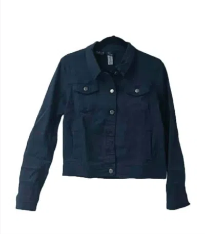 Guadalupe Design Women's Ruth Denim Jacket In Navy In Blue