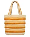 Guadalupe Malta Tote Bag In Mustard In Yellow