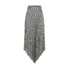 Guaj London Women's Black / White Fond Skirt In Black/white