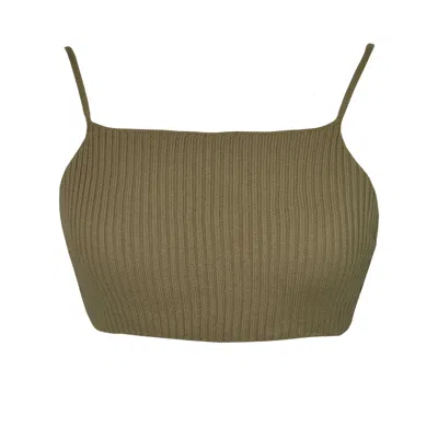 Guaja. Studio Women's Aruba Backless Top - Green