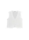 Guaja. Studio Women's Cali Vest - White In White
