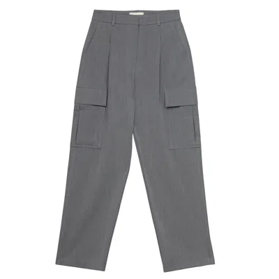 Guaja. Studio Women's Grey Ezra Cargo Trousers