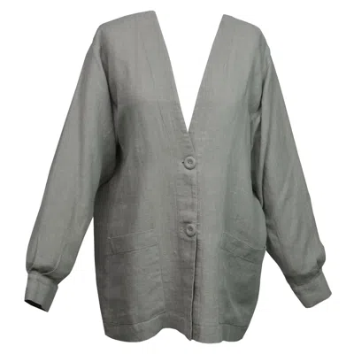 Guaja. Studio Women's Grey Kuta Linen Jacket