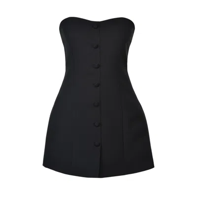 Guaja. Studio Women's Jagger Strapless Mini Dress - Black