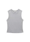 Guaja. Studio Women's Kurt High-neck Tank Top - Grey In Grey