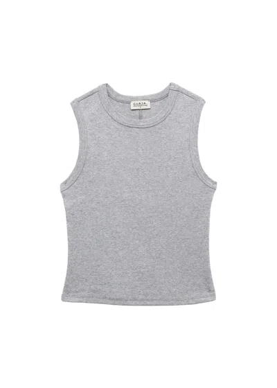 Guaja. Studio Women's Kurt High-neck Tank Top - Grey