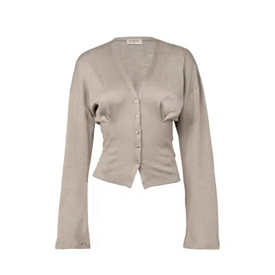 Guaja. Studio Women's Neutrals D'arc Blouse - Taupe