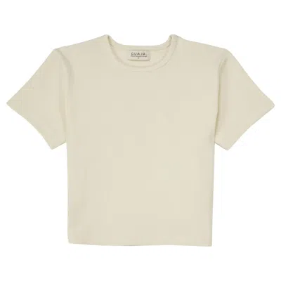 Guaja. Studio Women's Neutrals Gs Cropped T-shirt - Beige