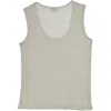 Guaja. Studio Women's Neutrals Linen Tank Top - Beige In Beige