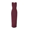 Guaja. Studio Women's Red Amy Maxi Dress - Plum