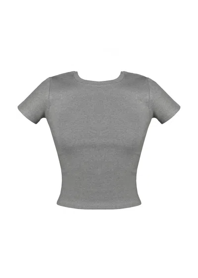 Guaja. Studio Women's Ryder Baby Tee - Grey