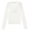 Guaja. Studio Women's White Cherry On Top Embroidered Sweater In White