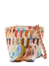 Guanabana Geometric-pattern Bucket Bag In 中性色