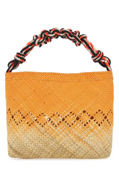 Guanabana Multicolor Straw Fiji Handbag