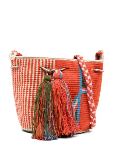 Guanabana St Barth Crossbody Bag In Orange