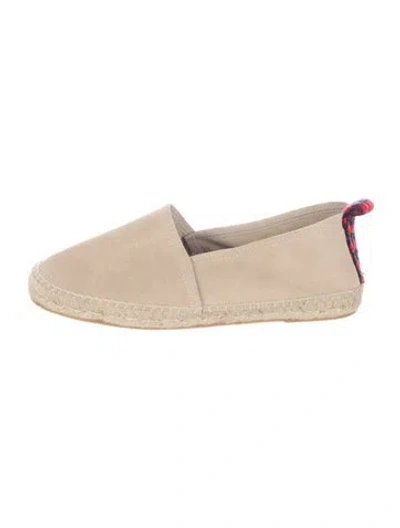 Pre-owned Guanabana Suede Espadrilles In Neutral