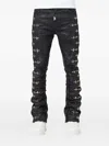 Guapi Aviation Clasp Jeans In Black