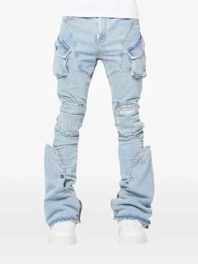Guapi Coffin Arc Jeans In Blue