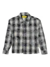 Guapi Crystal-embellished Plaid Flannel In Multi