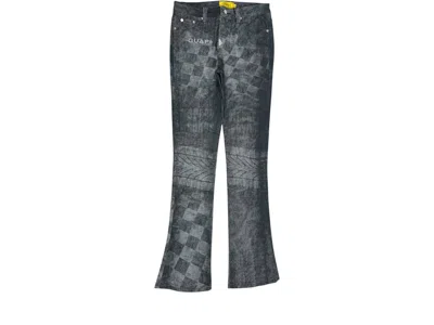 Pre-owned Guapi Men's  Racer V1 Denim In Obsidian Black